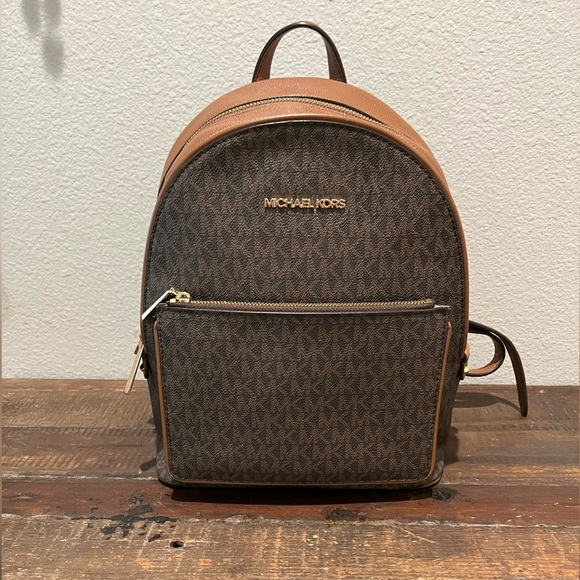 Michael Kors Brown Backpack - Picture 1 of 13